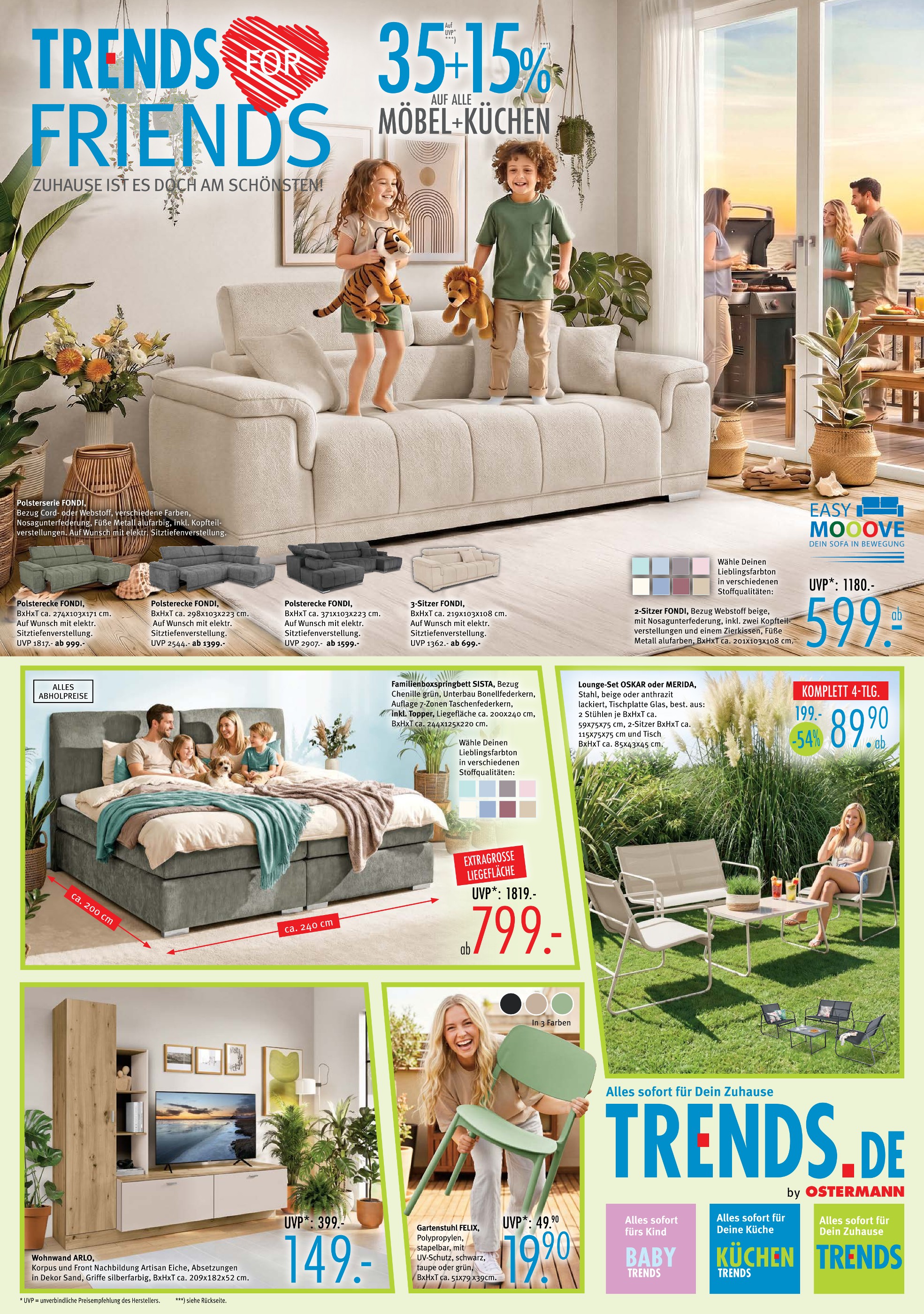 Trends Prospekt für Hagen: "TRENDS FOR FRIENDS", 8 Seiten, 04.07.2026 - 10.07.2026